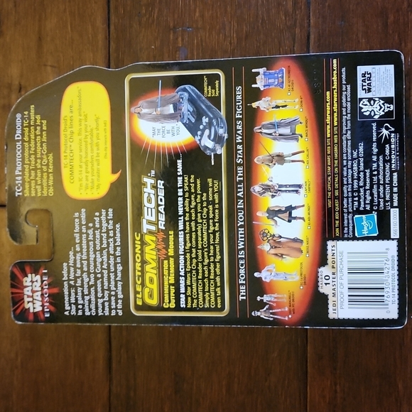 Star Wars Episode 1 TC-14 Protocol Droid with Serving Tray - Picture 2 of 2